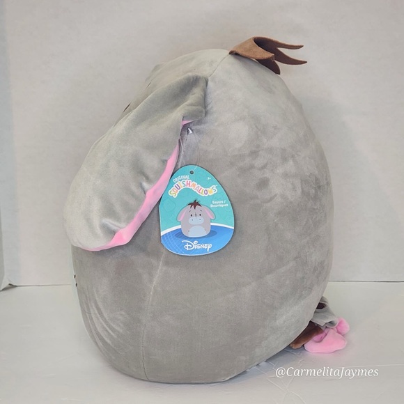 EEYORE 🫏 Disney Winnie The Pooh Character Original Squishmallow - Kelly Toy NWT - Picture 4 of 8